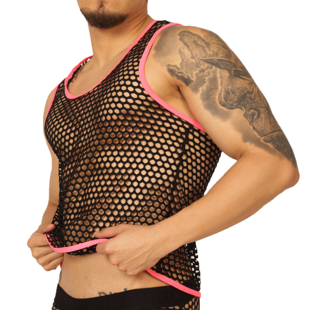FRESH FUCHSIA TANK - Gigo Underwear & MensWear