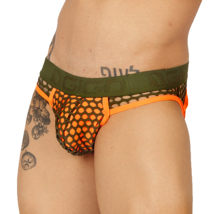 FRESH ORANGE BRIEF JOCK - Gigo Underwear & MensWear