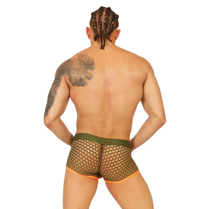 Fresh Orange Trunk back view by Gigo Underwear