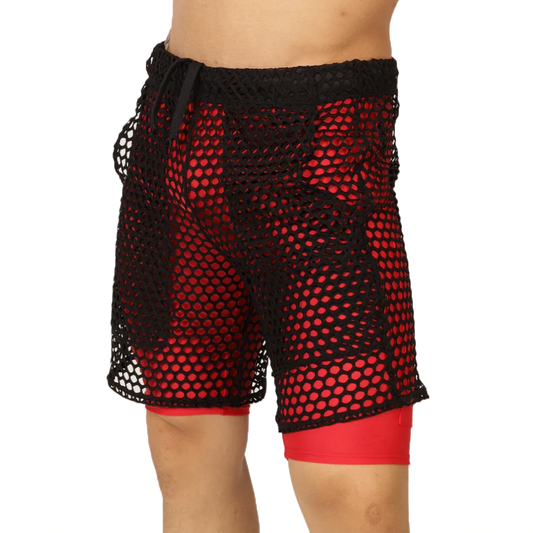 Fresh Red Short front view by Gigo Underwear