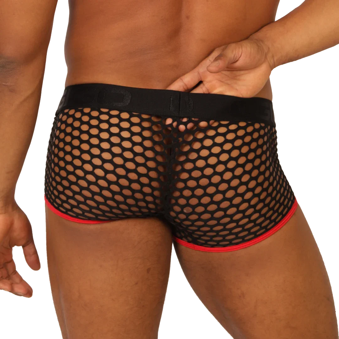 Fresh Red Trunk back view by Gigo Underwear