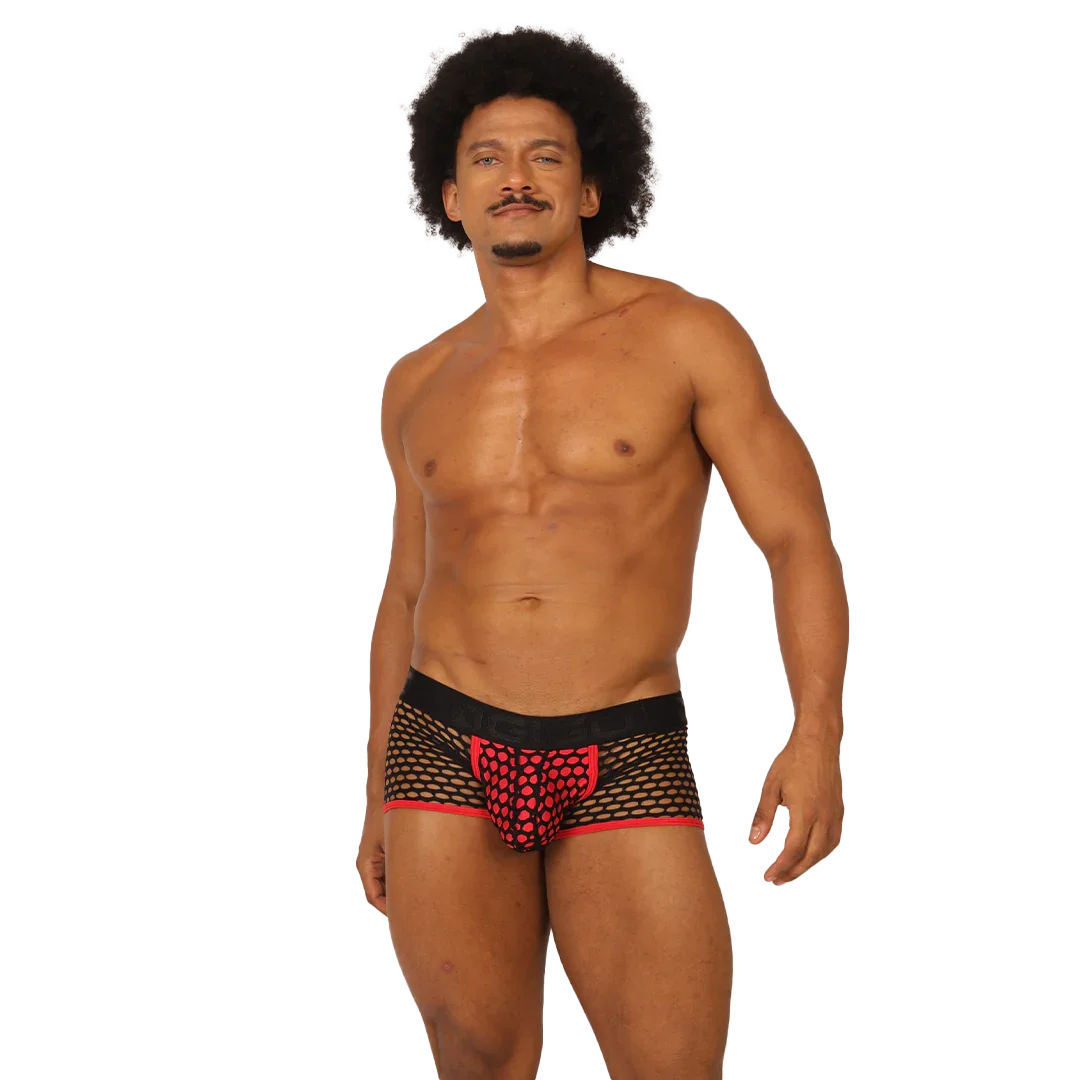 Fresh Fuchsia Trunk on model by Gigo Underwear