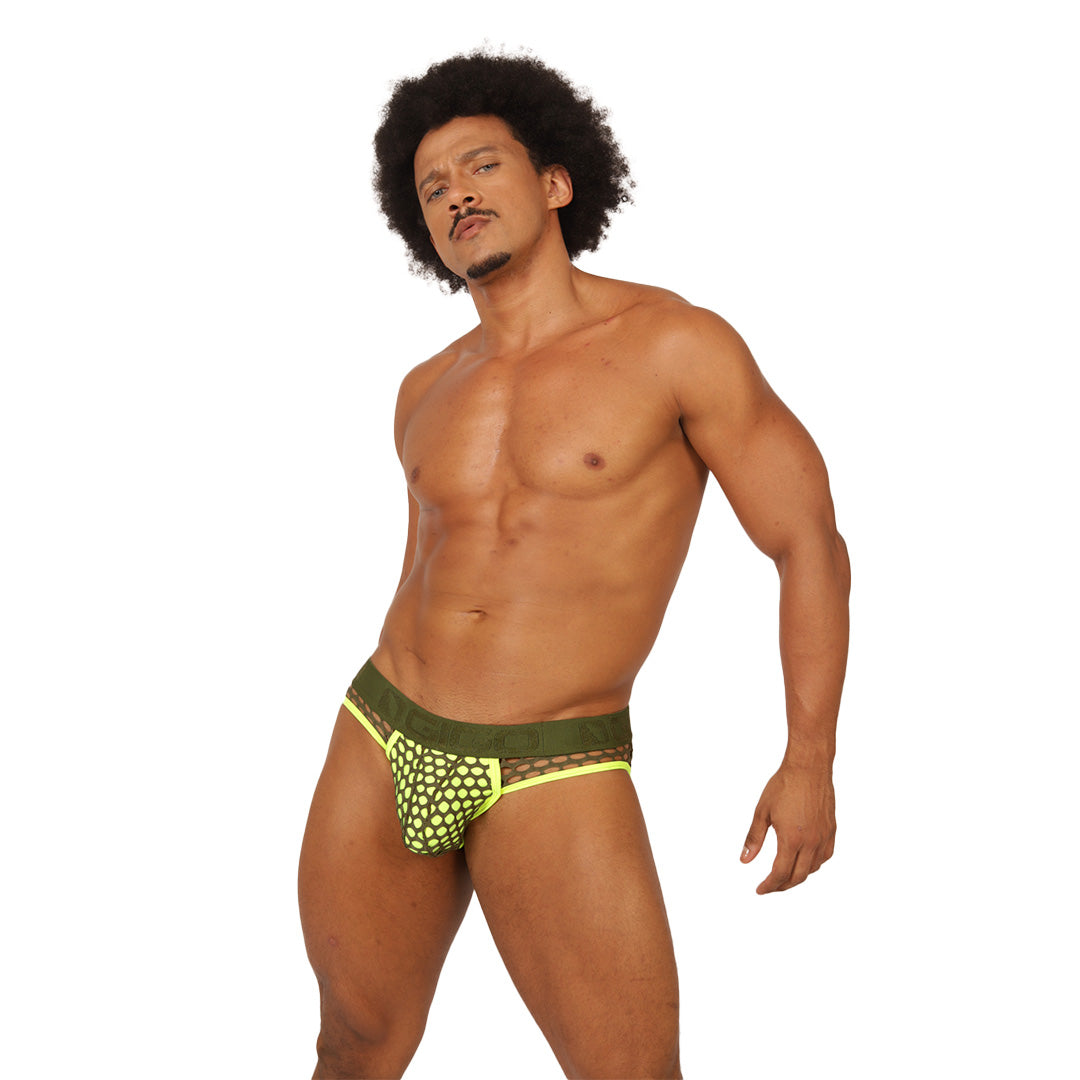 FRESH YELLOW BRIEF JOCK - Gigo Underwear & MensWear