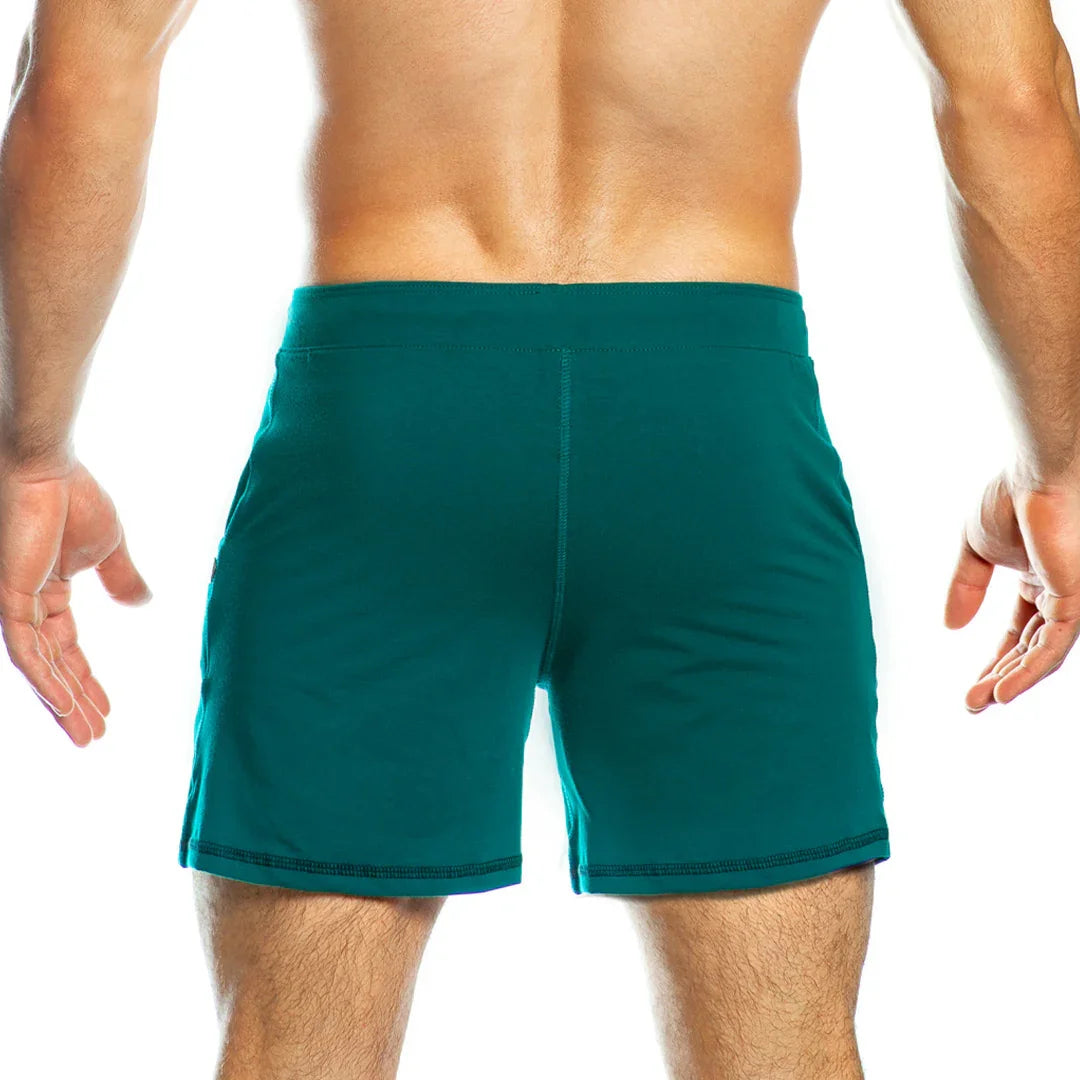 Frozen Green Short front view by Gigo Underwear