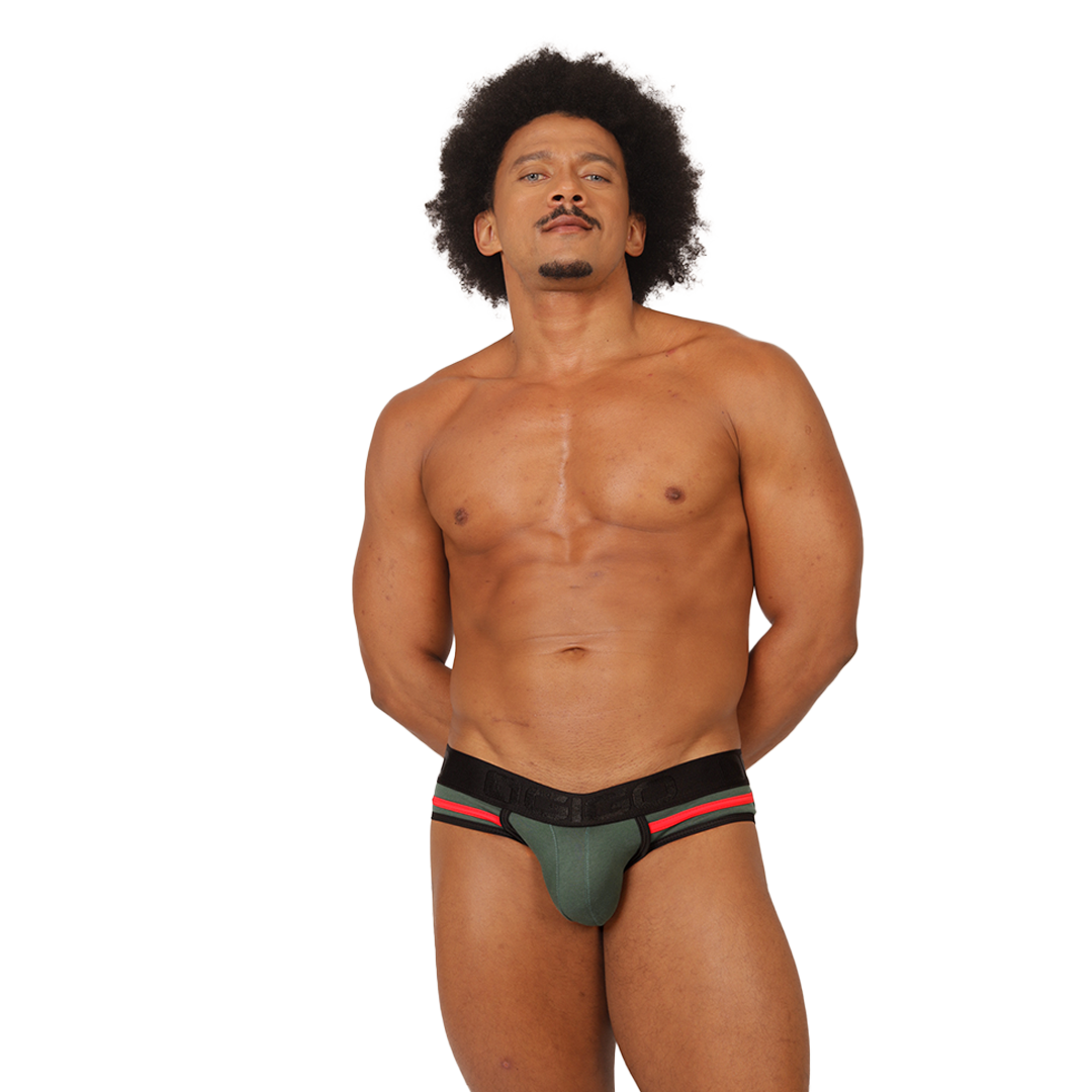 GAROTO GREEN BRIEF - Gigo Underwear & MensWear