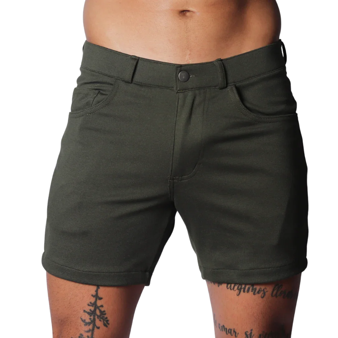 Sunday Green Short by Gigo Underwear