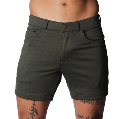 Sunday Green Short by Gigo Underwear