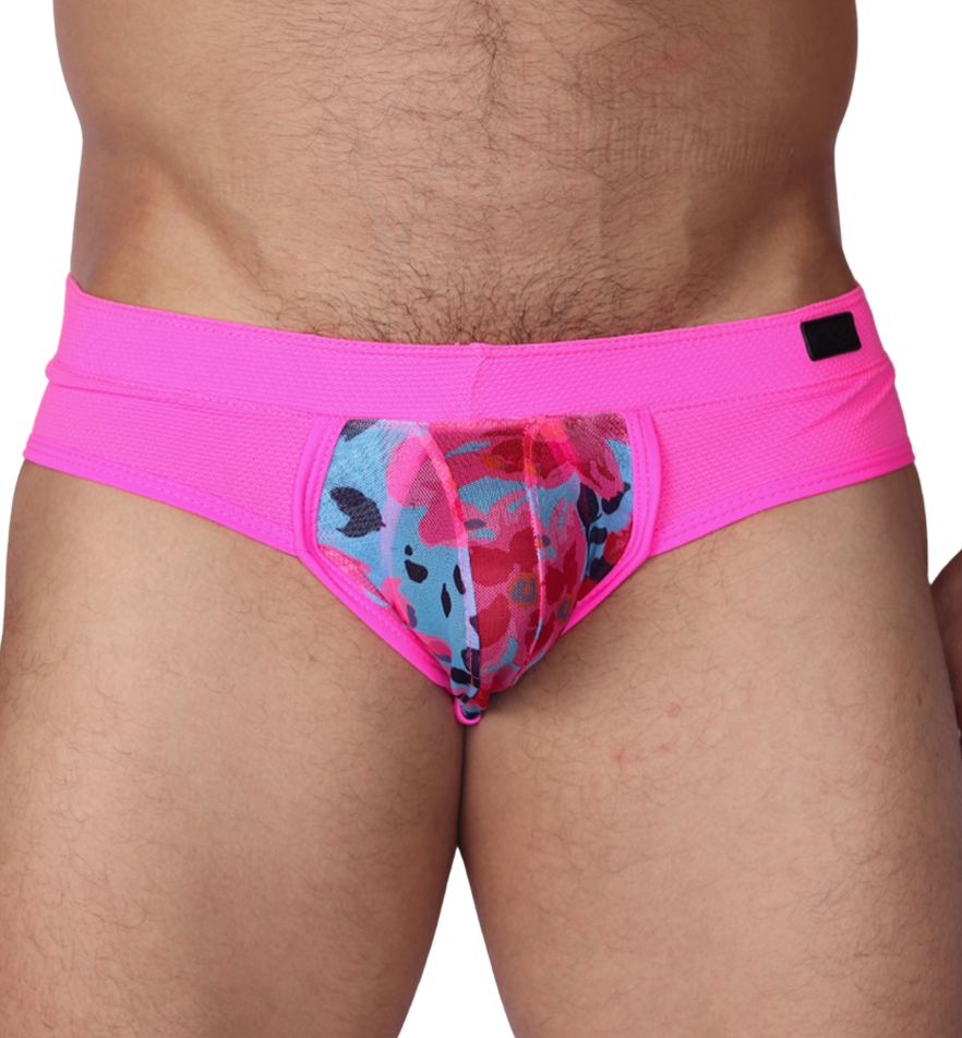 Garden Fuchsia Brief by Gigo Underwear