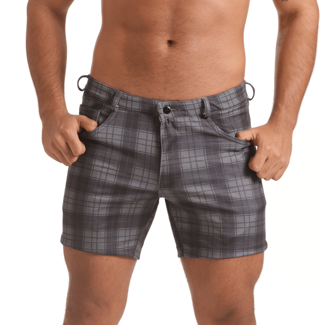 HARVARD GRAY SHORT - Gigo Underwear