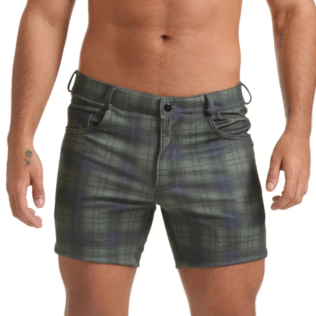 Harvard Green Short by Gigo Underwear