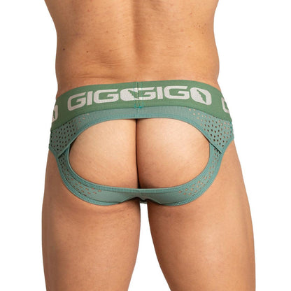 HIBRID GREEN BRIEF JOCK - Gigo Underwear & MensWear