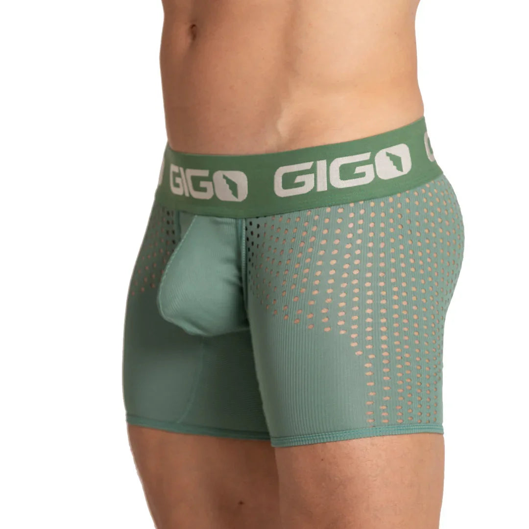 Hibrid Green Trunk | Men's Trunk by Gigo Underwear