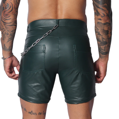 Hide Green Short back view by Gigo Underwear