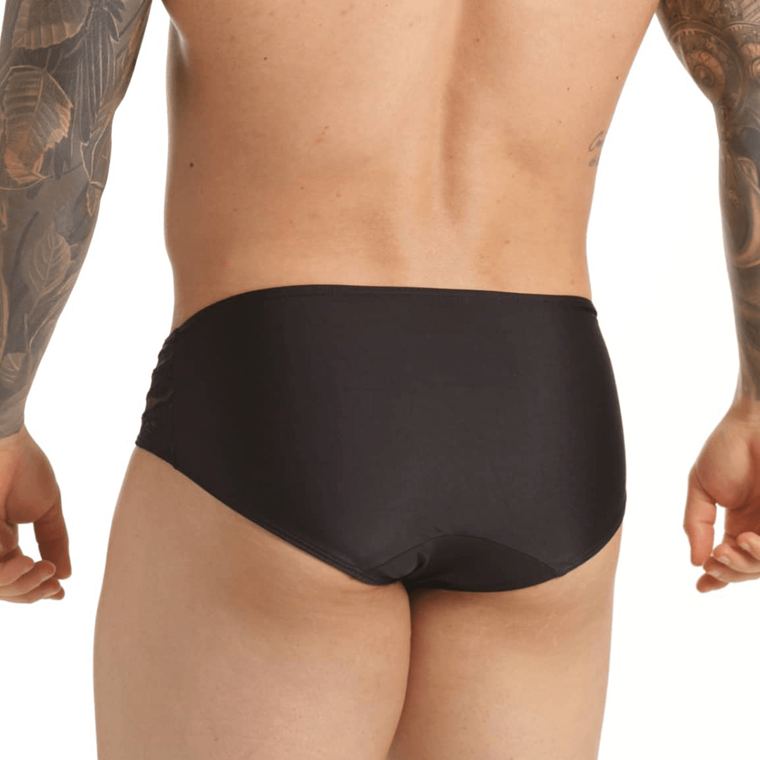 HINDU BLACK SWIM BRIEF - Gigo Underwear