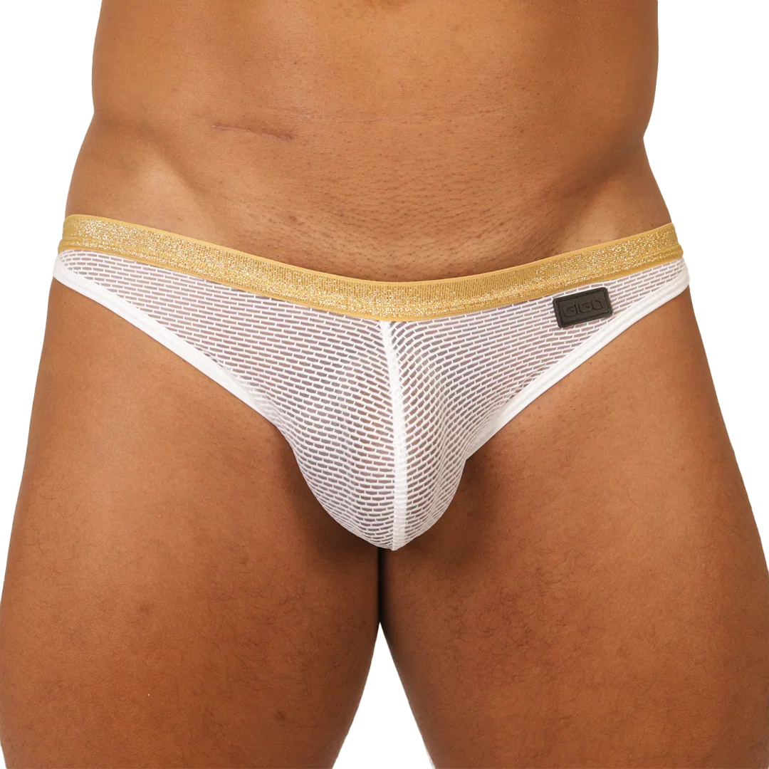 Hit White Jockstrap by Gigo Underwear