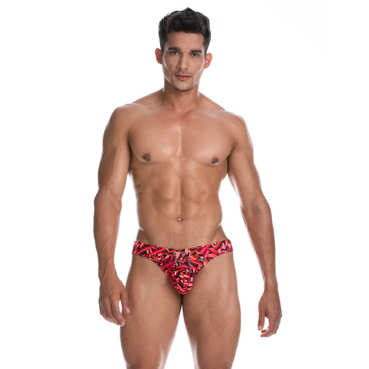 Ice Red Swim Brief by Gigo Underwear