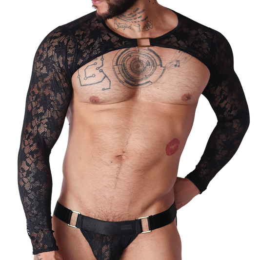 Illusion Black Harness by Gigo Underwear