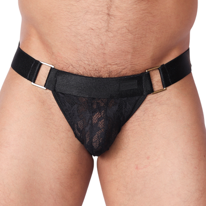 Illusion Black Jockstrap by Gigo Underwear