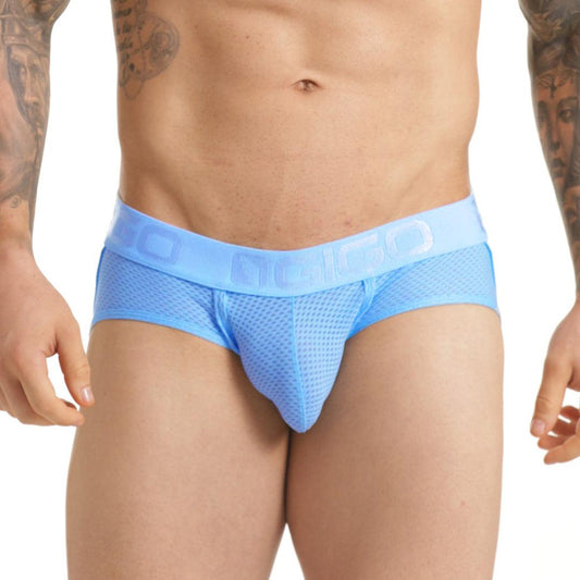 INSUPERABLE BLUE BRIEF JOCKSTRAP - Gigo Underwear & MensWear