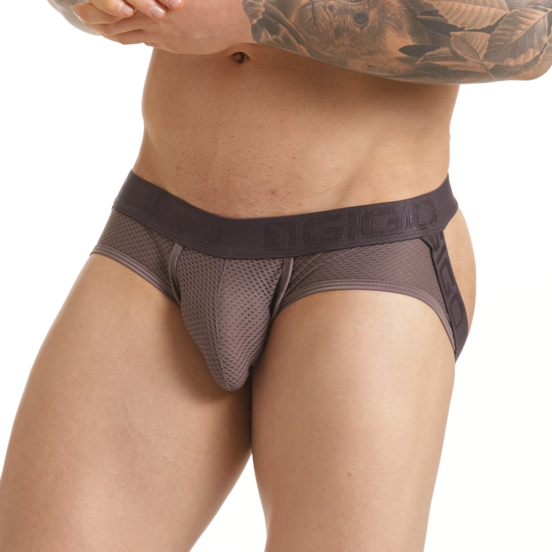 INSUPERABLE GRAY BRIEF JOCKSTRAP