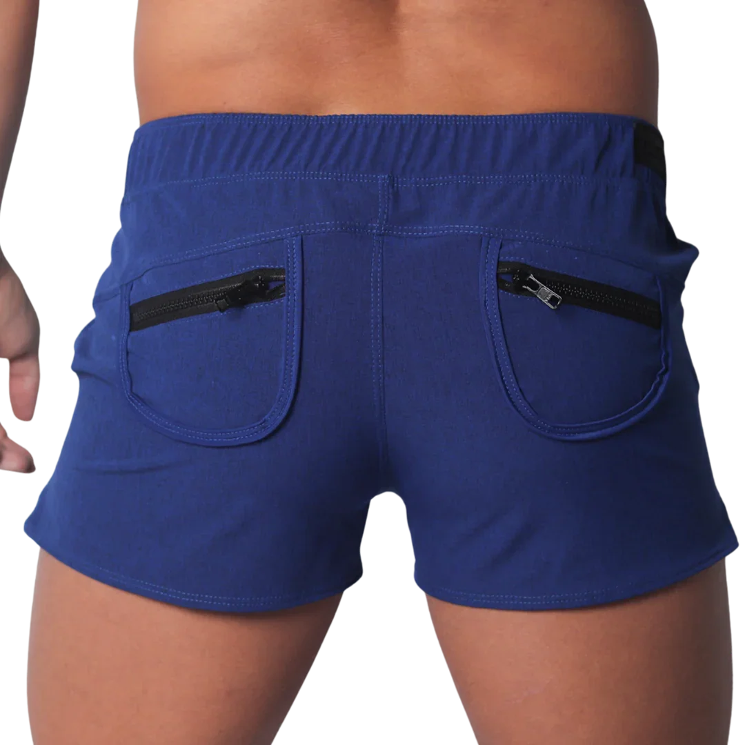 Jurly Blue Short back view by Gigo Underwear