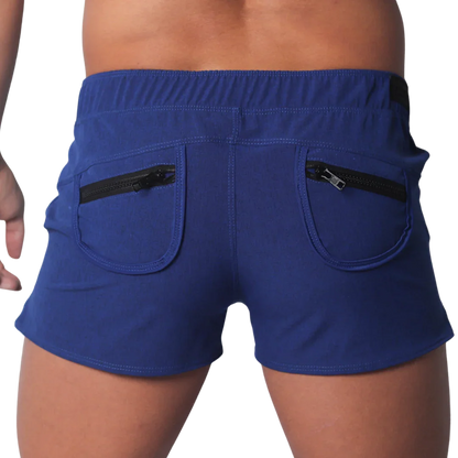 Jurly Blue Short back view by Gigo Underwear