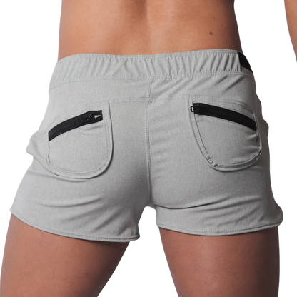 Jurly Gray Short back view by Gigo Underwear