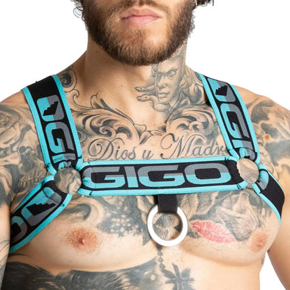 KARMA BLUE HARNESS - Gigo Underwear & MensWear