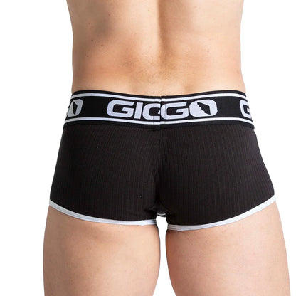 Khanal Black Trunk back view by Gigo Underwear