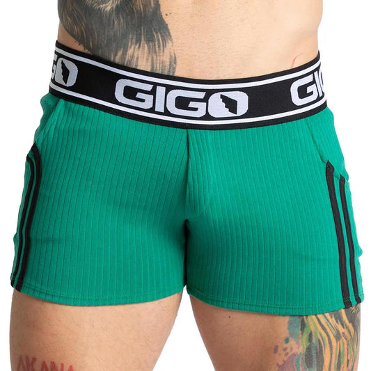 KHANAL GREEN SHORT - Gigo Underwear