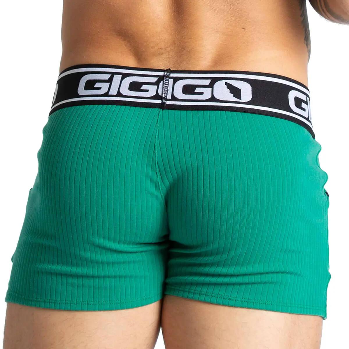 KHANAL GREEN SHORT - Gigo Underwear