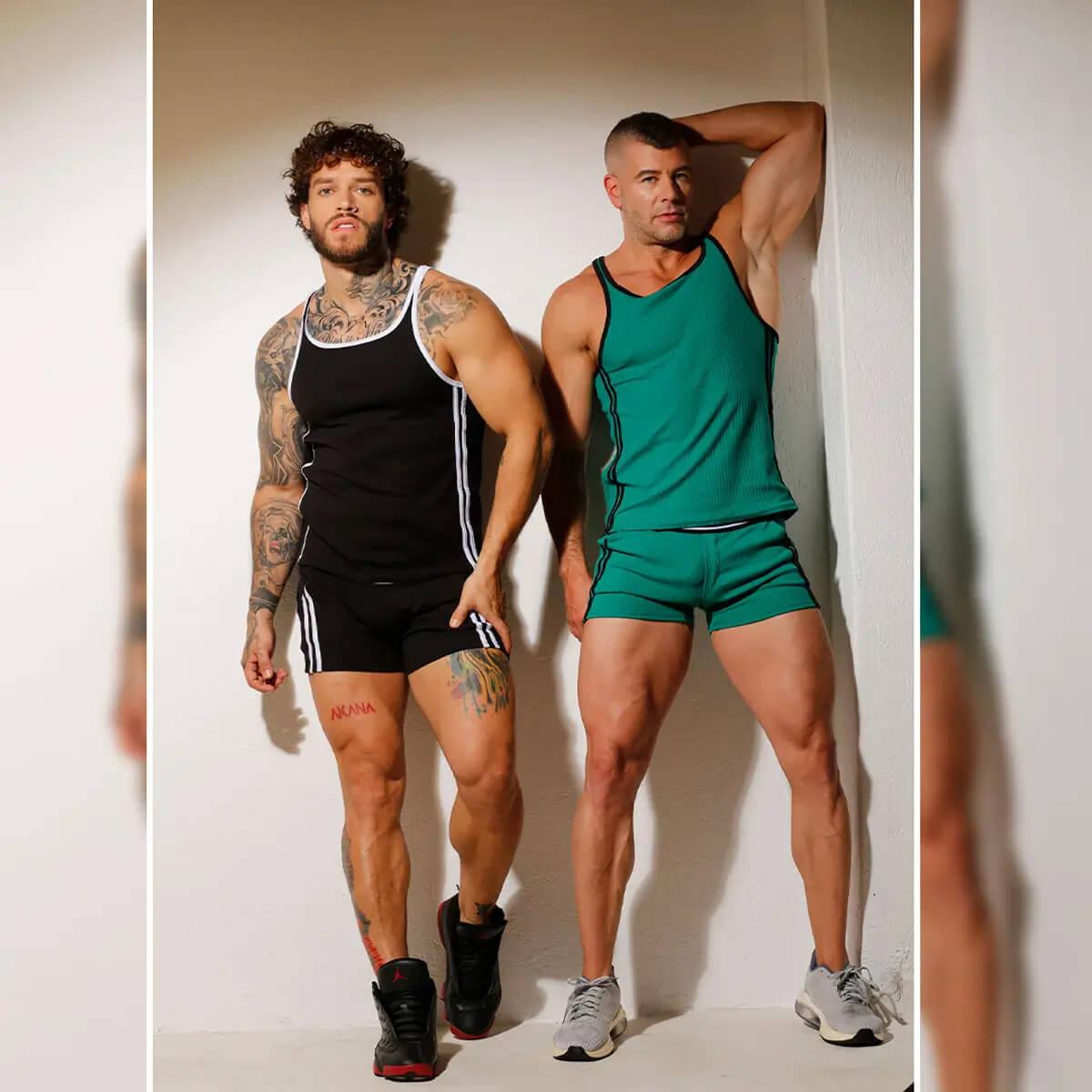 KHANAL GREEN SHORT - Gigo Underwear