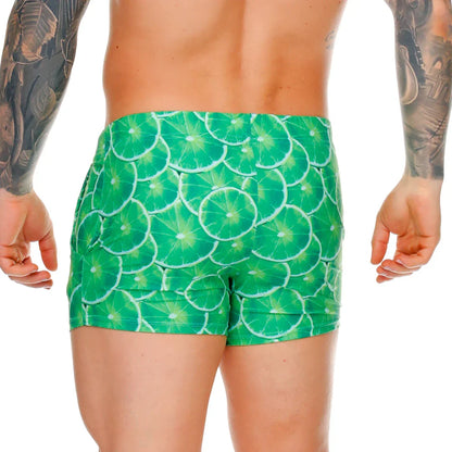 Lemons Beachwear back view by Gigo Underwear