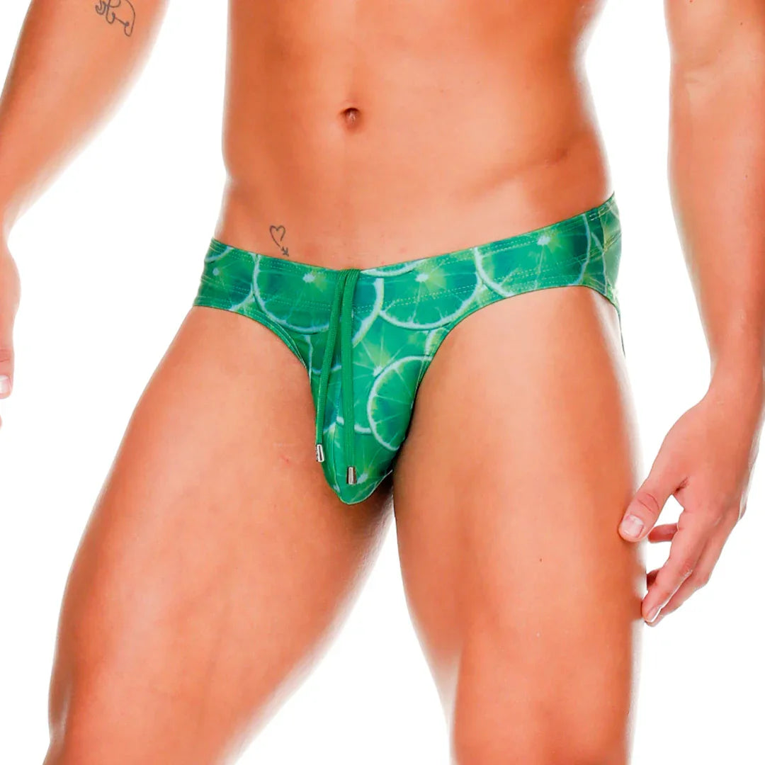 Lemons Swim Brief by Gigo Underwear