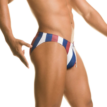 Line Swim Brief back view by Gigo Underwear
