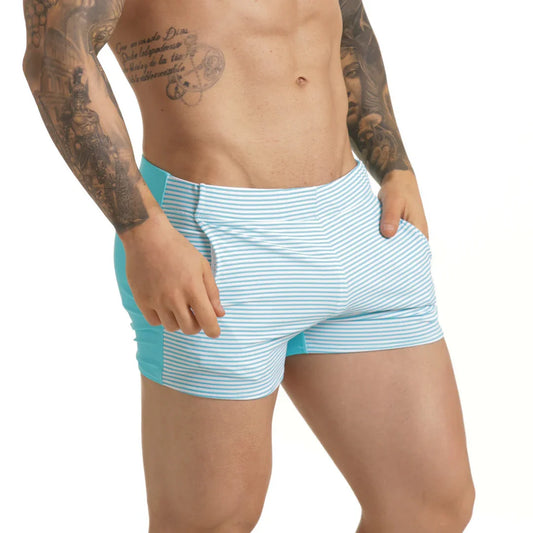 Marine Blue Beachwear by Gigo Underwear