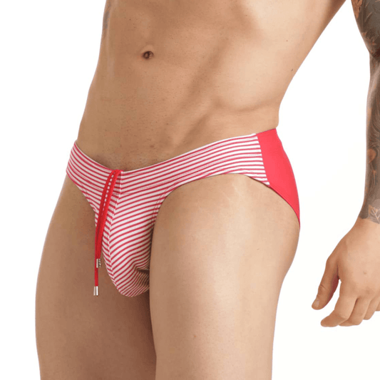 MARINE RED SWIM BRIEF - Gigo Underwear