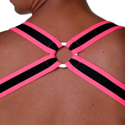 Medieval Candy Harness front view by Gigo Underwear