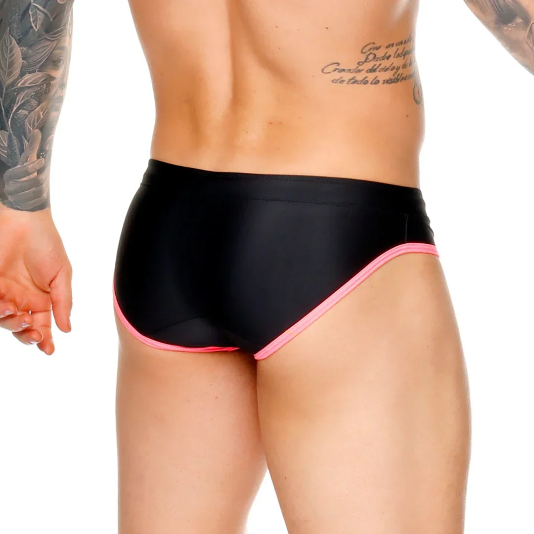 Medieval Candy Swim Brief front view by Gigo Underwear