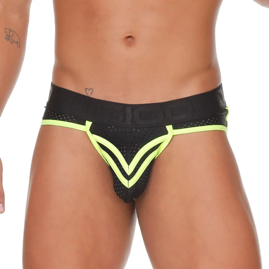 Medieval Yellow Brief Jockstrap by Gigo Underwear