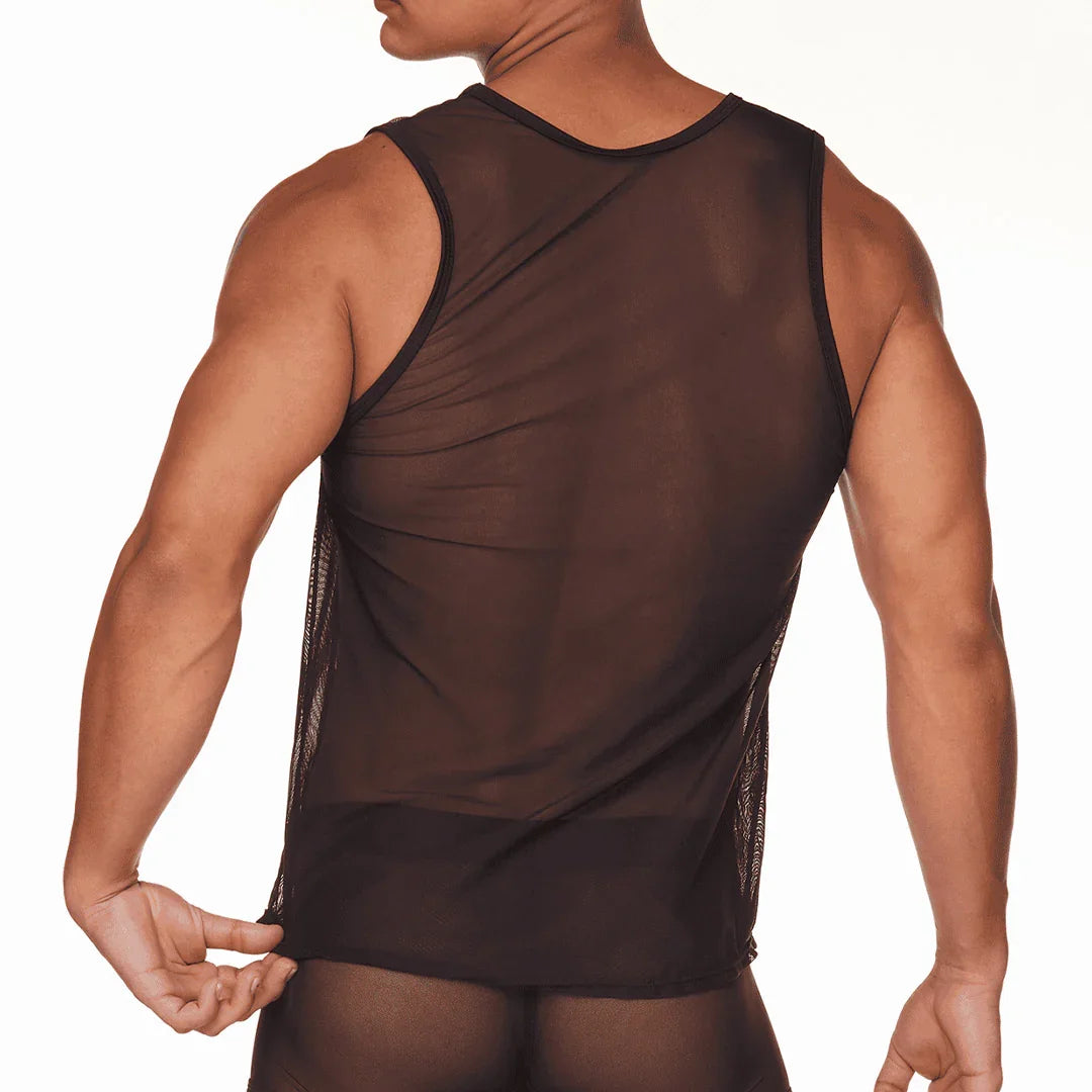 Mediterranean Tank front view by Gigo Underwear