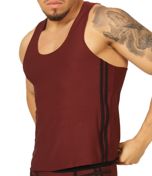 MIX WINE TANK - Men's Sports Tank Top in Trendy Colors