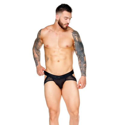 Morocco Black Brief Jockstrap by Gigo Underwear