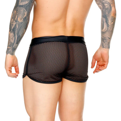 Morocco Black Hotshort back view by Gigo Underwear