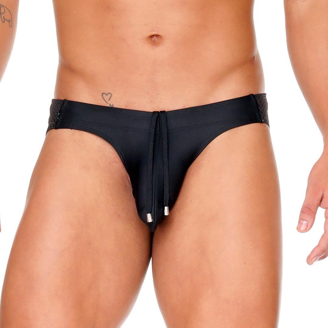 MOROCCO BLACK SWIM BRIEF - Gigo Underwear