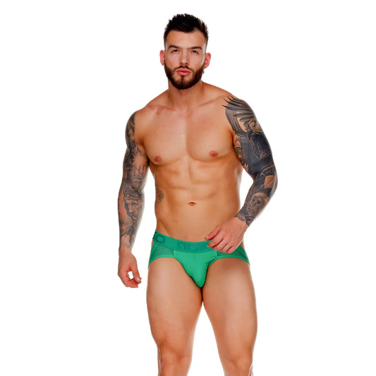 Morocco Green Brief Jockstrap by Gigo Underwear