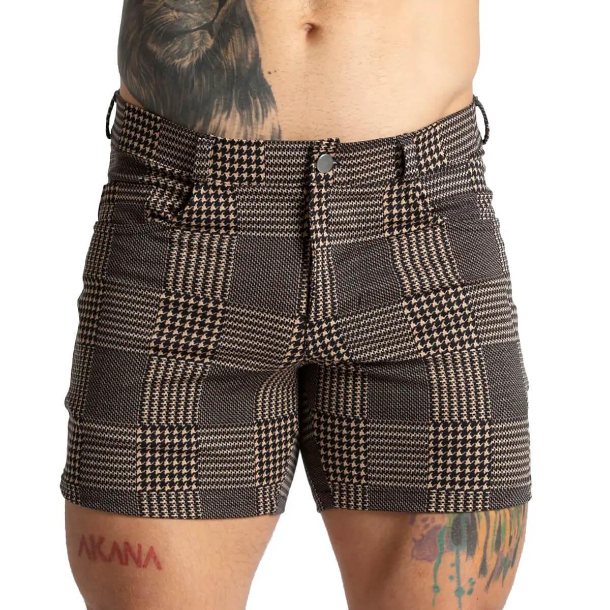 MOUNTAIN BROWN SHORT - Gigo Underwear