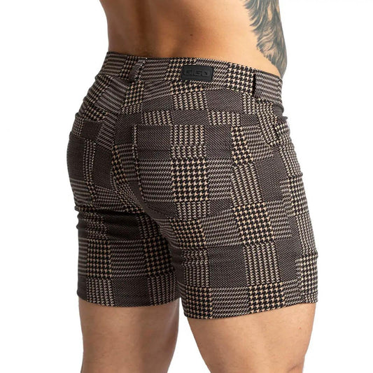 MOUNTAIN BROWN SHORT - Gigo Underwear