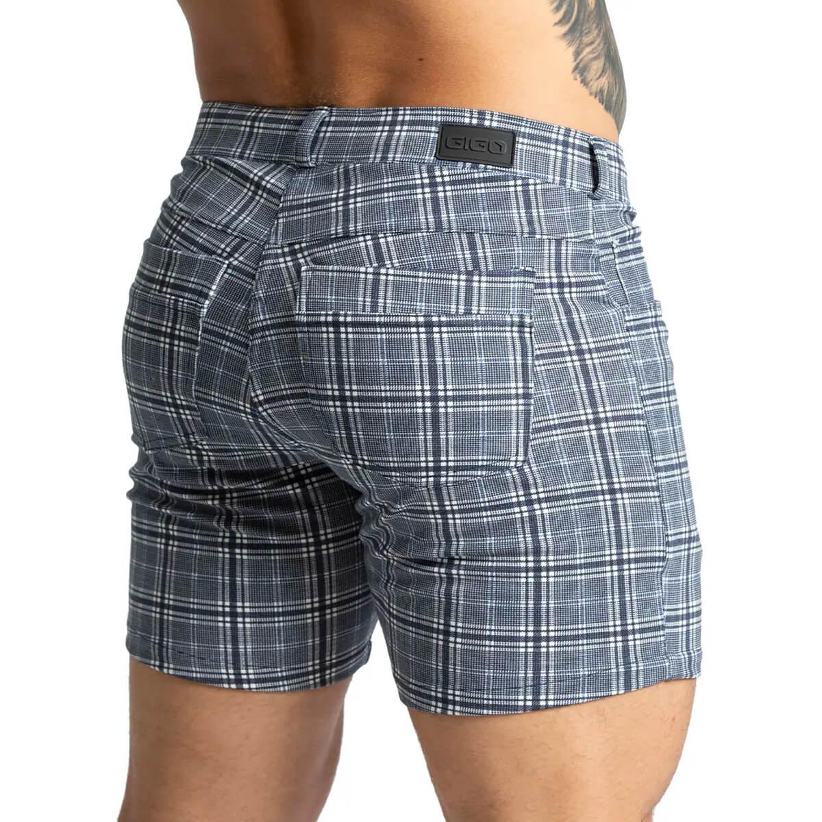 Mountain Square Short front view by Gigo Underwear