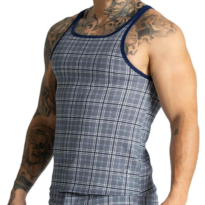 MOUNTAIN SQUARE TANK - Gigo Underwear & MensWear